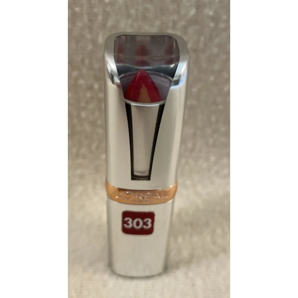L'Oréal Colour Riche Anti-Aging Lipstick #303 Royal Red New Discontinued